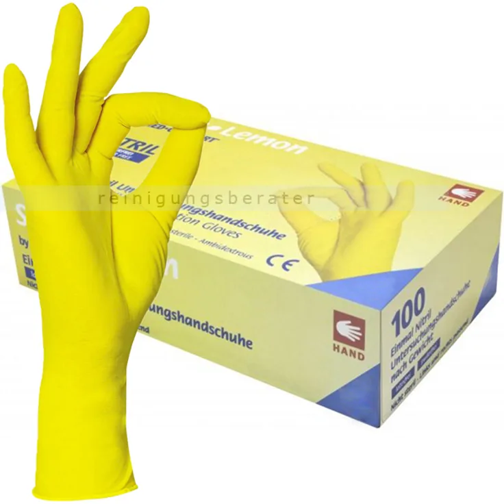 Ampri Nitrilhandschuhe Style Lemon L