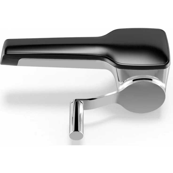 WMF Kitchen classics Käsereibe 20 x 14 x 8 cm, Mühle mit Trommelreibe, Cromargan Edelstahl, auch für Linkshänder – Bild 1