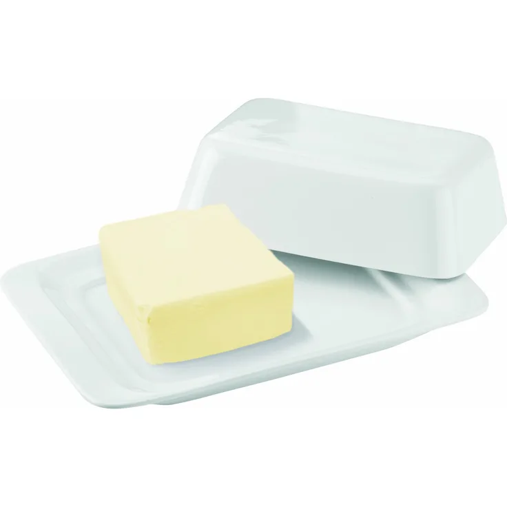 Tescoma GUSTITO Butterdose mit Deckel, aus Porzellan, 250g Butter