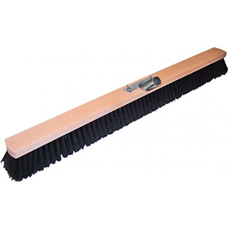 Brück 3809108 RoMi Saalbesen 80cm mit Flügelschrauben und Metallhalter 24 mm