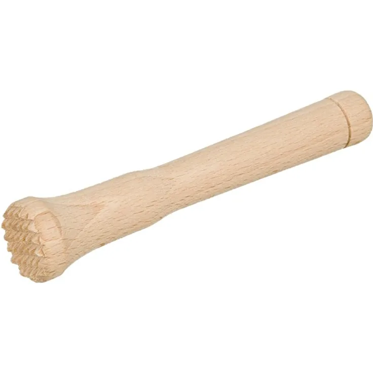Cocktailstößel Caipirinhastößel Barstößel Stößel aus Buchen Holz L15 cm