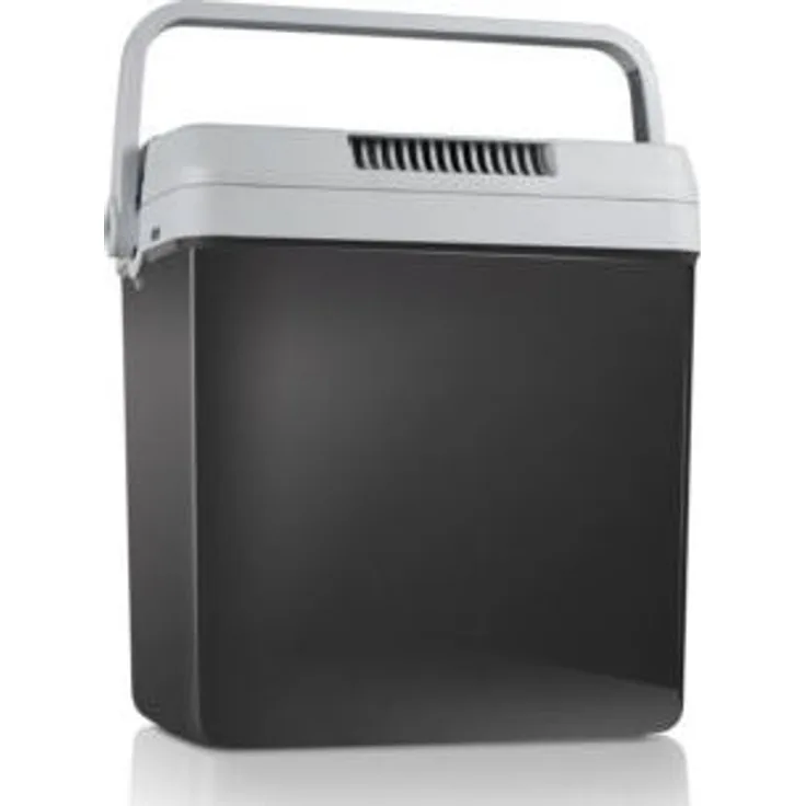 Tristar KB-7532 thermoelektrische Kühlbox, 25 L, mit Tragegriff, Kunststoff, grau
