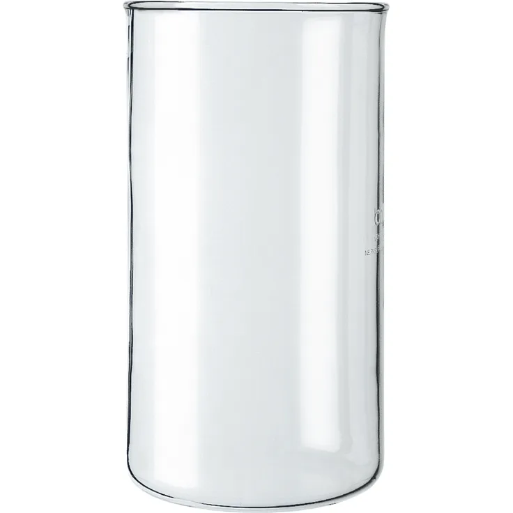 Bodum Spare Beaker-Glass, Ersatzglas ohne Ausguss für Kaffeebereiter-Kaffeekocher, 8 Tassen, 1 l, transparent, 01-10945-10