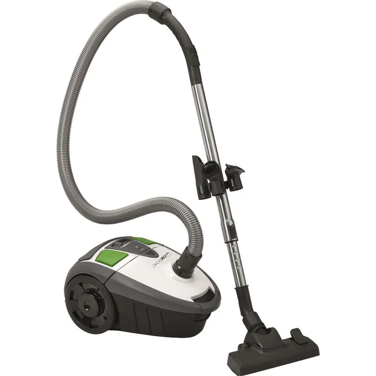 Clatronic BS 1301 N Bodenstaubsauger, 5-fach Mikrofiltersystem, HEPA-Filter, extra großer Aktionsradius von ca. 8,30 m, inkl. Parkettbürste und Fugendüse – Bild 1
