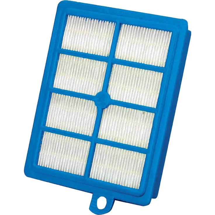 AEG AFS1W Allergy Plus Filter (Ideal für Allergiker, Filterwirkung mehr als 99%, saubere Luft, waschbar, leicht einzubauen, passend für über 80 Staubsauger-Baureihen, universell, passgenau) blau-weiß