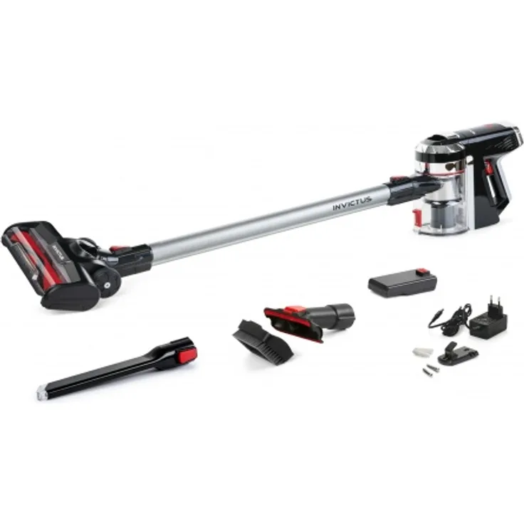 Genius Invictus X9 Handstaubsauger, 35 min Akkubetrieb, Zyklon-Technologie, 180° Drehgelenk, Set 13-tlg.