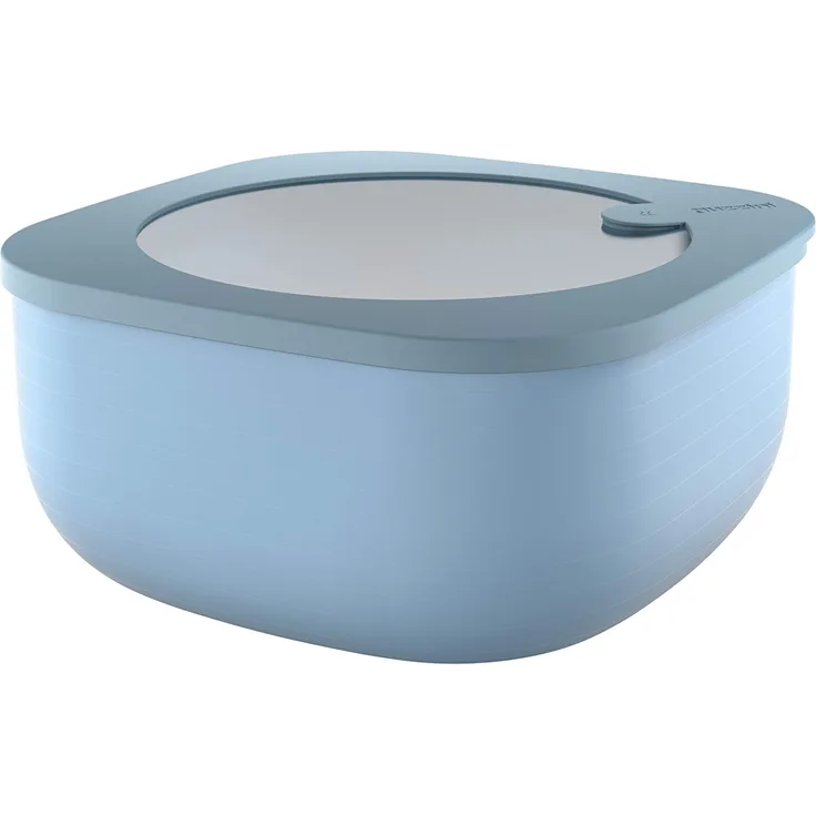 Guzzini 170704189 Kitchen Active Design Airtight Containers, PP TPR, Blu Matt Mid Blue