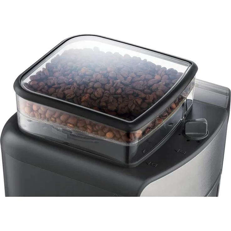 Russell Hobbs Kaffeemaschine mit integriertem Mahlwerk, Thermokanne 10 Tassen, digitaler programmierbarer Timer, 3-stufige Mahlgradeinstellung, 1000W, Filterkaffeemaschine für Kaffeebohnen Grind&Brew 25620-56 – Bild 2
