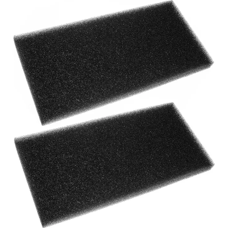 vhbw 2x Schaumfilter kompatibel mit Gorenje D7560 A+, D 7565, D7565 L, D7565NO, D7565 NO Wäschetrockner - Ersatzfilter-Set