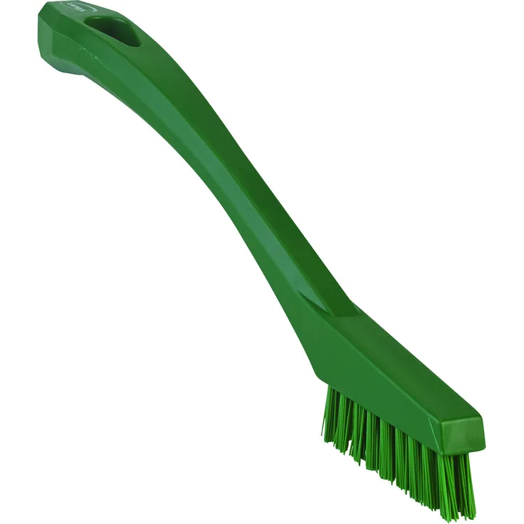 Vikan Handbürste, Reinigungsbürste, Polypropylen, mit Polyester-Borsten, 4401, grün, 1