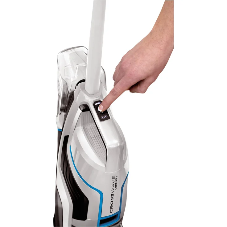 Bissell 2582N CrossWave Cordless Nass- und Trockenreiniger, 25 min Akkubetrieb, 3in1 Bodenreiniger, saugt und wischt Böden gleichzeitig, kabellos, silber – Bild 7
