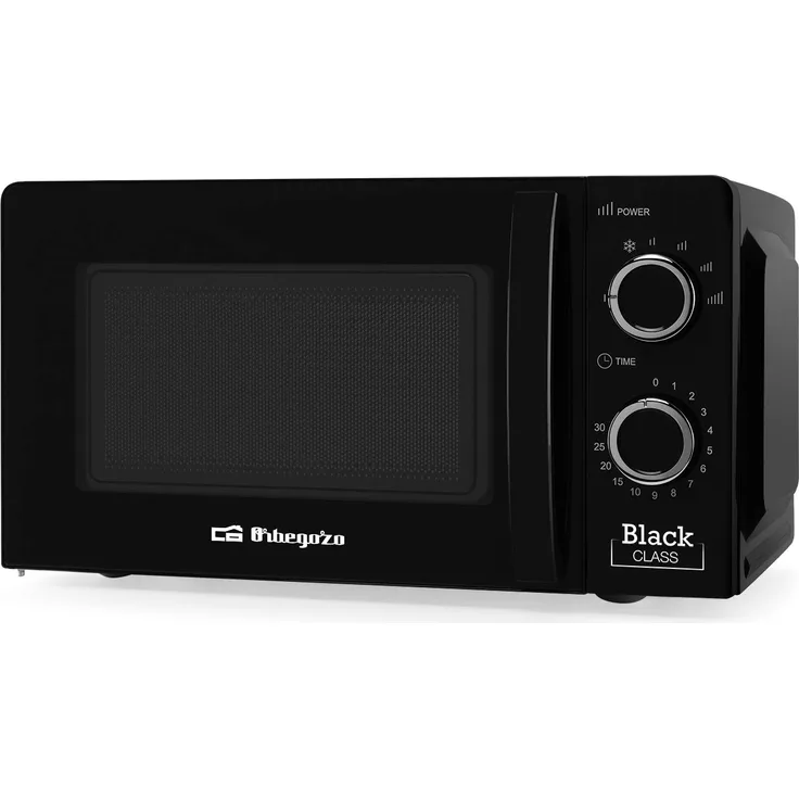Orbegozo MI 2117 Mikrowelle, Standgerät, 20 Liter Garraum, 6 Betriebsstufen, Timer bis 30 Minuten, 700 Watt