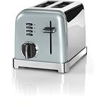 Cuisinart 2-Schlitz Toaster, 900W, 6 Bräunungsstufen, Autauen, Bagel, extra breite Toastschlitze, 6 Bräunungsstufen, rosa