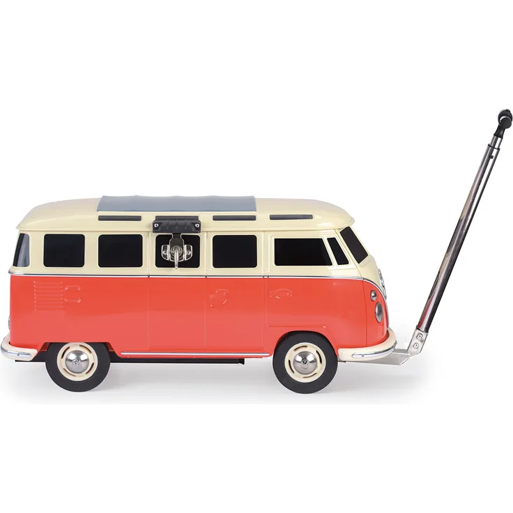 VW Collection VW T1 Bus, fahrbare passive Kühlbox, 30 Liter, rot