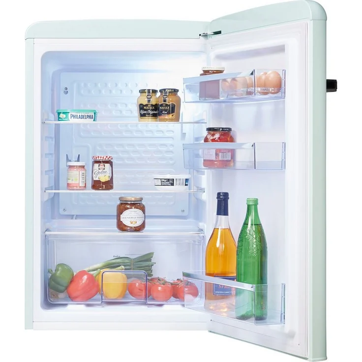 Amica VKS 15623-1 M Kühlschrank, freistehend, mint, Energieklasse E – Bild 1