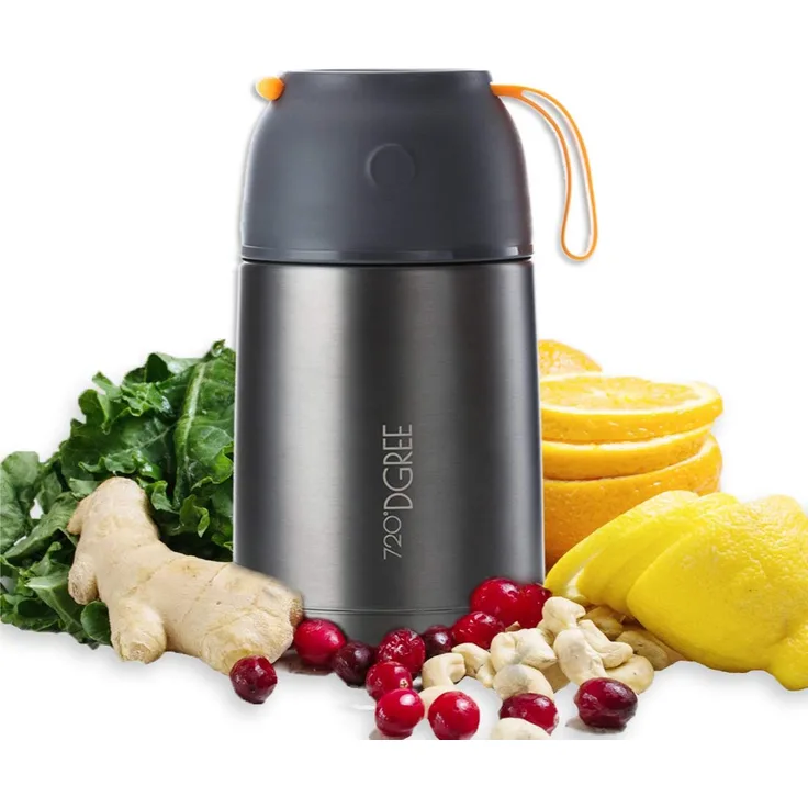 720 DGREE Isolierbehälter Thermobehälter Edelstahl Warmhaltebox WunderJar 650ml