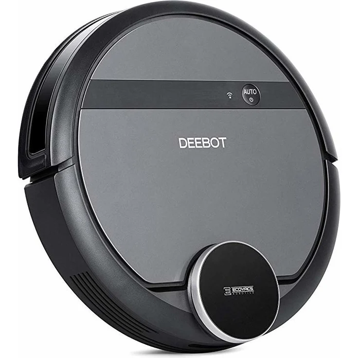 Ecovacs Deebot 901 Saugroboter, 100 min Akkubetrieb, App- und Sprachsteuerung, Lasernavigation – Bild 1