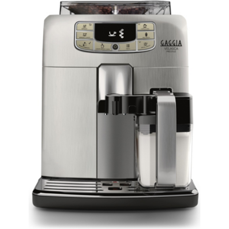 Gaggia RI8263-01 Velasca Prestige Kaffeevollautomat mit integriertem Mahlwerk, automatisches Reinigungsprogramm, OneTouch-Funktion, Milchsystem: 0,5 L