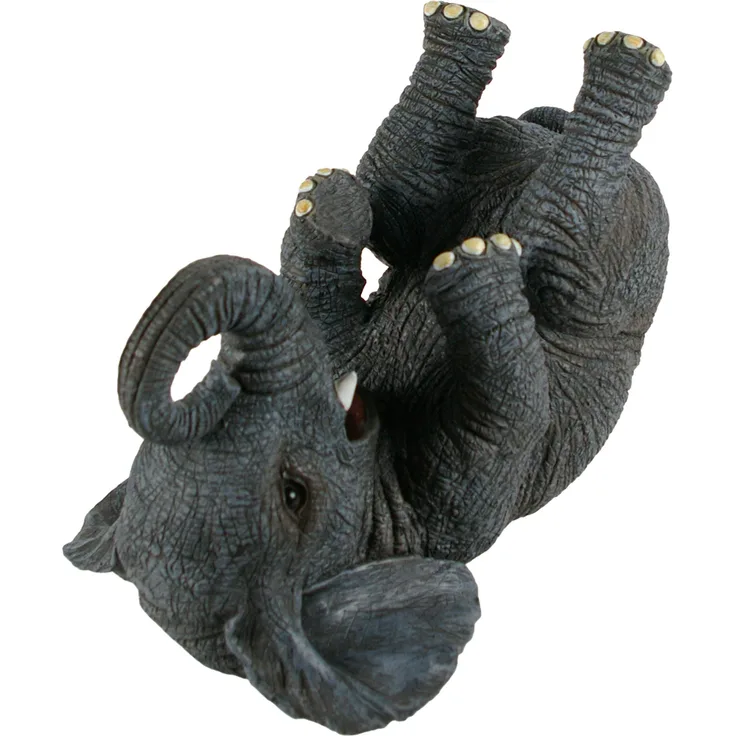Nemesis Now Guzzlers Weinflaschenhalter, Elefant, 21 cm, Grau