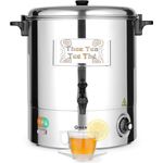 HENDI Heissgetränkespender, 30 Liter Fassungsvermögen, 2200 Watt, silber, Edelstahl