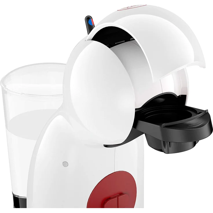 Krups Nescafé Dolce Gusto Piccolo XS, Kapsel Kaffeemaschine, heiße und kalte Getränke, 15 bar Pumpendruck, manuelle Wasserdosierung, Weiß – Bild 4