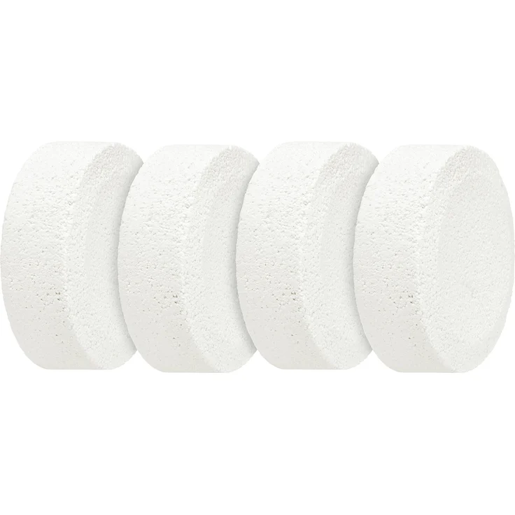 WENKO 50210100 Feuchtigkeitskiller Nachfüllpack, Luftentfeuchter, 4 x 250 g, Calciumchlorid – Bild 1