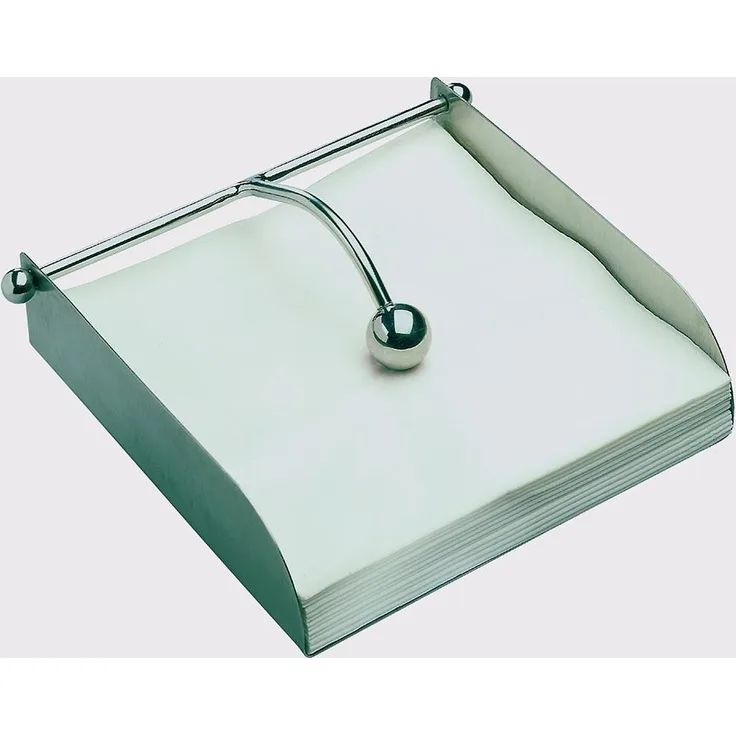 APS 11730 Satin poliert Servietten-Halter, 17 x 17 x 5 cm