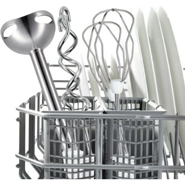 Bosch MFQ36470 Handrührer Ergomixx, Edelstahl-Mixfuss, Mixbecher, 450 Watt, weiss - grau – Bild 3