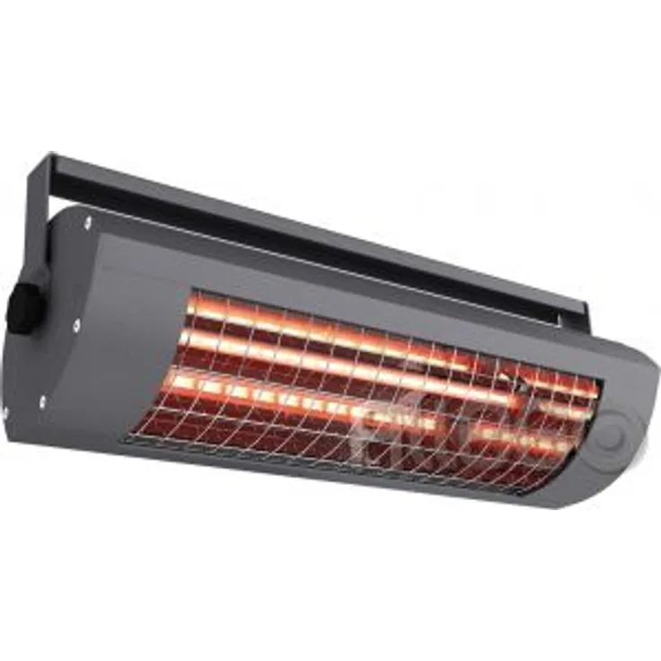 Solamagic Infrarotstrahler SM-1400-NA o.Schalter, Farbe: Nano-Anthrazit, Maße: 483x144x152mm, 230V, Heizstrahler