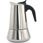 Orbegozo Kaffeemaschine, Rostfreier Edelstahl, Silber, 14x14x23 cm