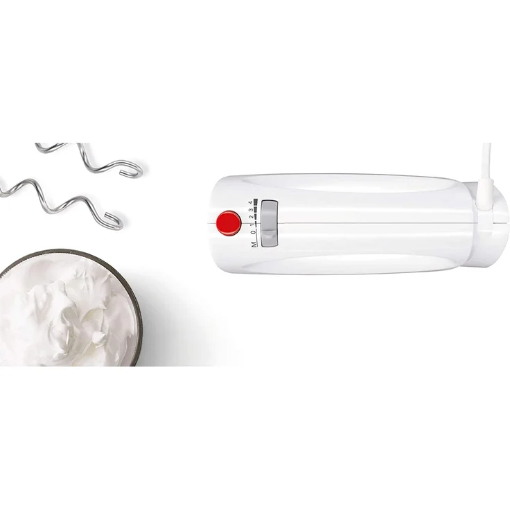 Bosch MFQ3030 Handmixer, 4 Geschwindigkeiten, Turbostufe, spülmaschinenfestes Zubehör, Kunststoff, weiß – Bild 5