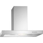 Bomann DU 7600 IX, Motorhaube, Kamin flach, Breite: 60 cm, Tiefe: 45 cm, Absaugung und Rückführung (mit zusätzlichem Rückführungsset), rostfreier Edelstahl