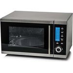 Medion MD 15501 Mikrowelle mit Grill, Standgerät, 25 l Garraum, 900 Watt, silber