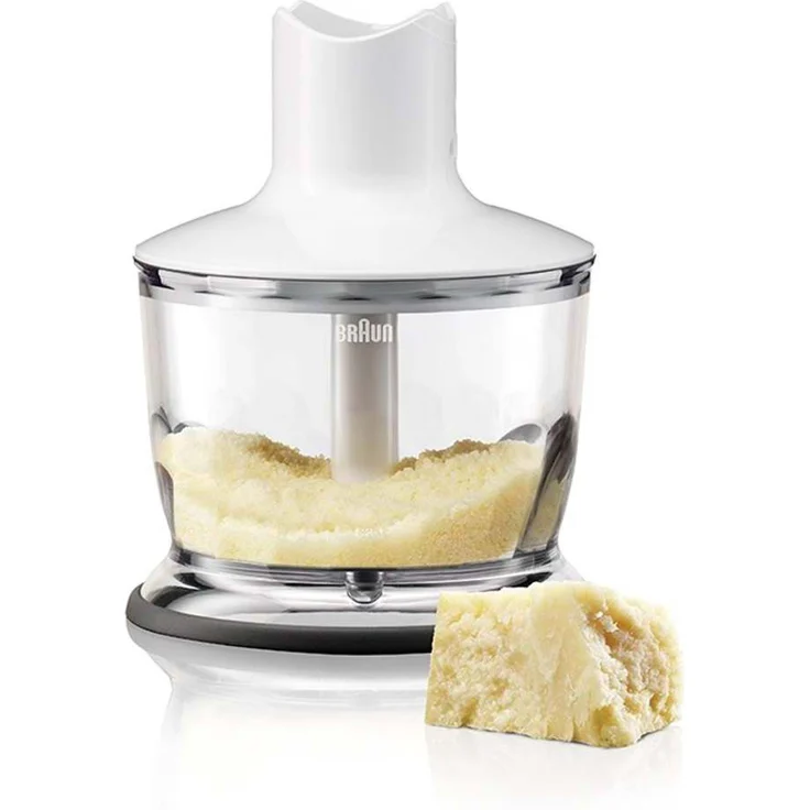 Braun MQ535 Multiquick Stabmixer weiß-grau, Edelstahl – Bild 4