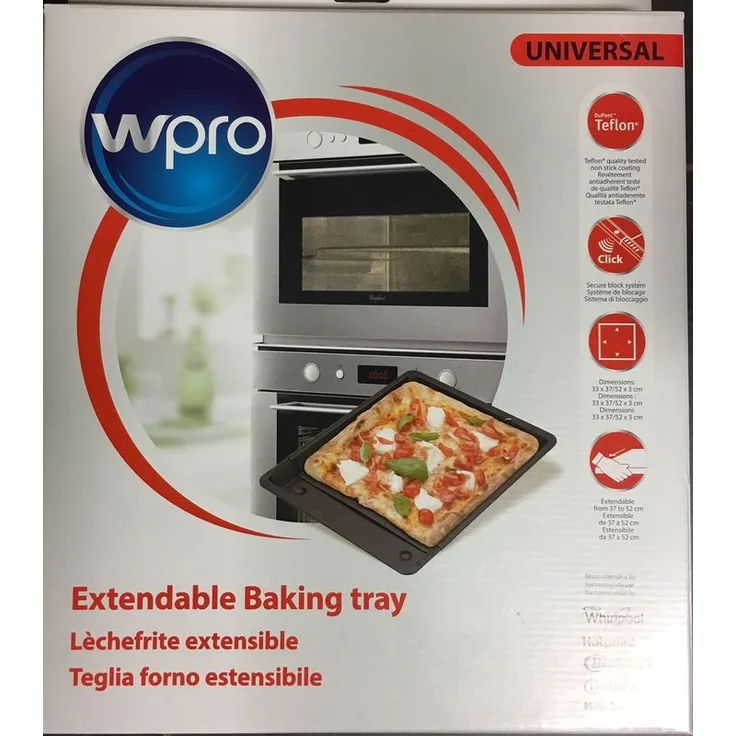 WPRO UBT521 ausziehbares Backblech, Ofenblech Universal - Wpro