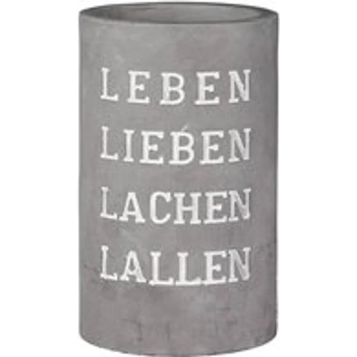 Vino Beton Weinkühler Leben Lieben Lachen Lallen - Räder Design