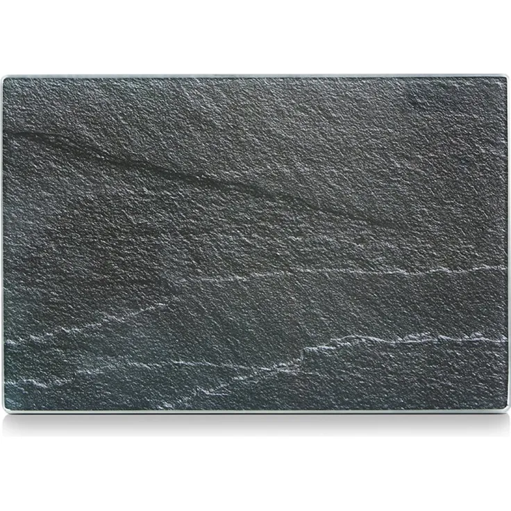 Zeller 26256 Glasschneideplatte Schiefer, anthrazit