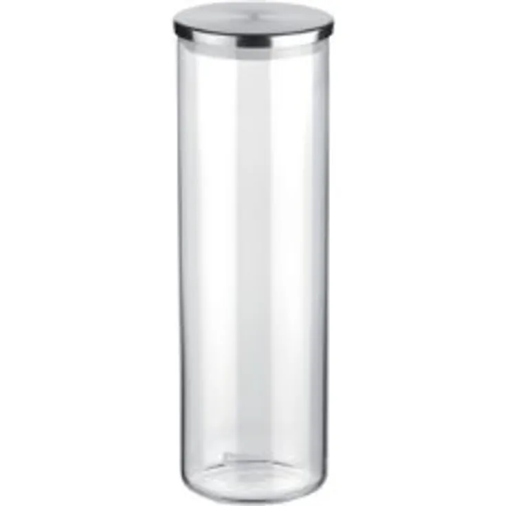 Tescoma Vorratsglas, Edelstahl, rostfrei, transparent-Silber, 10 x 10 x 29.2 cm