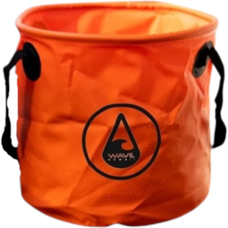 faltbarer Eimer wasserdicht 35 x 30 cm orange