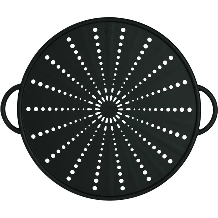 Emsa 514559 Spritzschutz, Ø 21 cm, Silikon, Anthrazit, Smart Kitchen – Bild 1