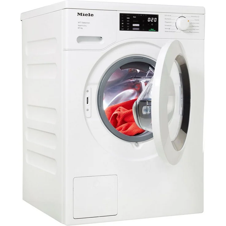 Miele WTD163 WCS, Waschtrockner, Energieeffizienzklasse D, Standgerät, Breite 59,6 cm, Geräuschemissionsklasse A – Bild 2