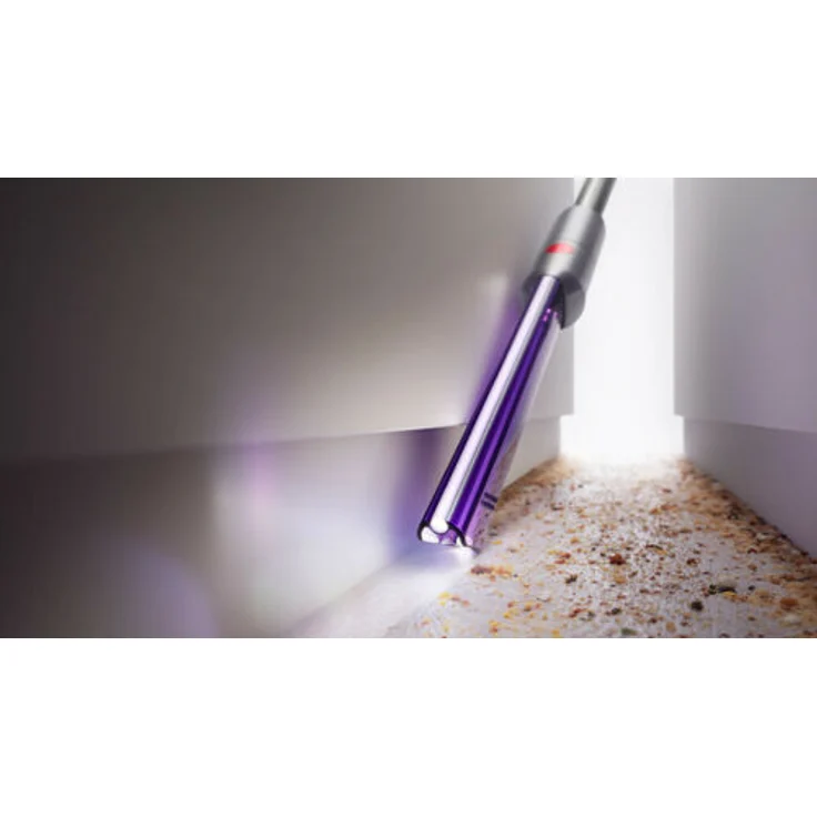 Dyson V8 Absolute+ Handstaubsauger, 40 min Akkubetrieb, Zyklon-Technik, HEPA-Filter, Wandhalterung und Ladestation, gelb-nickel – Bild 6