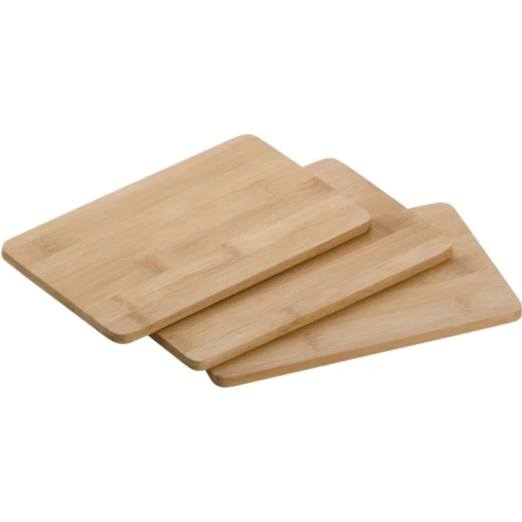 kela Schneidebrett-Set 3-teilig Bambus braun