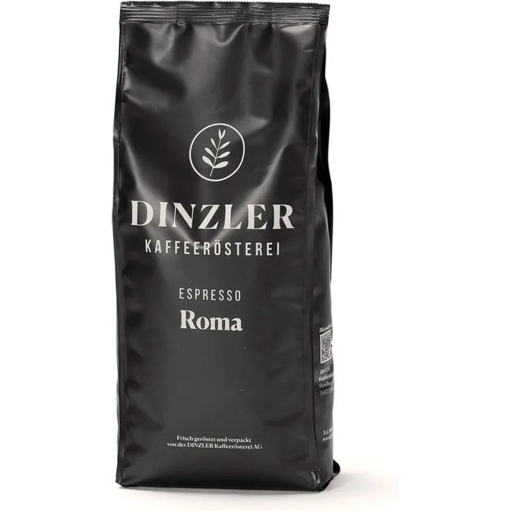 Dinzler Kaffeerösterei Espresso Roma 1kg, ganze Bohnen