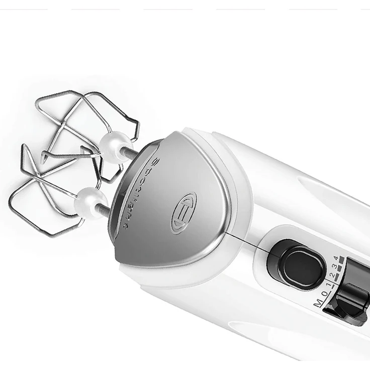 Bosch MFQ25200 CleverMixx Spotlight Handrührer, 500 W, LED-Beleuchtung, 4Stufen, weiß-silber – Bild 2
