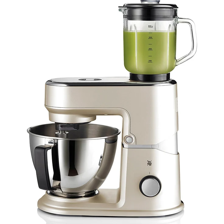 WMF KÜCHENminis Mini-Küchenmaschine mit Planetenrührwerk, 430W, 3L Schüssel, inkl. Patisserie-Set, Standmixeraufsatz, beige – Bild 7