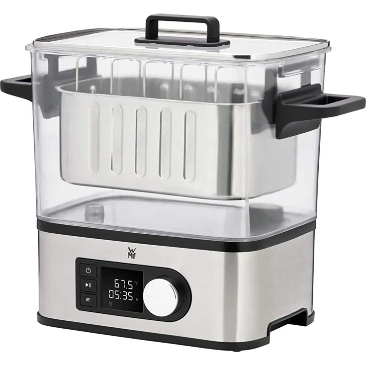 WMF Lono 2in1 Sous Vide Garer Pro mit Slow-Cook Einsatz, 1500 W, Wasserbehälter 6,0 l, Timer-Funktion bis 72 Stunden – Bild 4