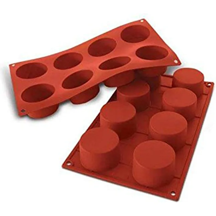 Silikomart 20.028.00.0060 SF 028 CYLINDERS -SILICONE MOULD ø60 H 35 MM