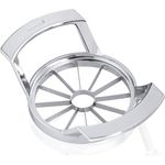 Leifheit Apfelteiler ProLine-Serie, Apfelschneider mit rostfreien Edelstahlklingen, teilt in 12 gleiche Stücke und entkernt, Obstschneider, leichte Reinigung, Apfelentkerner, silber