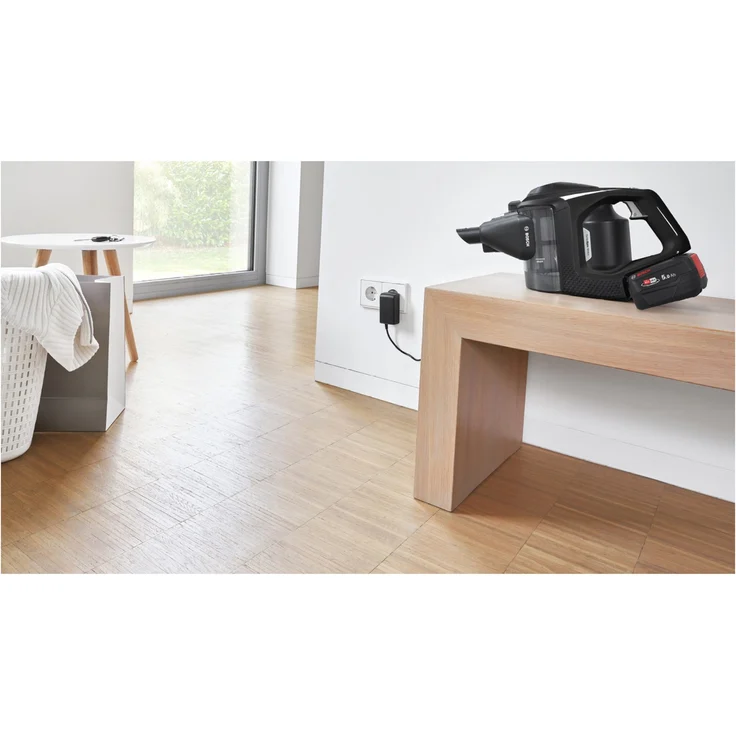 Bosch BKS821MPOW Unlimited Gen2 Serie 8 Handstaubsauger, 45 min Akkubetrieb, Akkuwechsel-Option, 3 Saugmodi, schwarz-rot – Bild 7